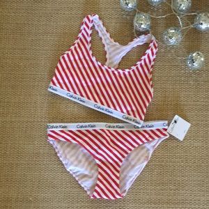 Calvin Klein Bralette and Bikini Set